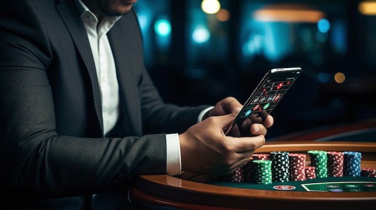 Live Baccarat table at sbclive4 with dealer and player seats visible